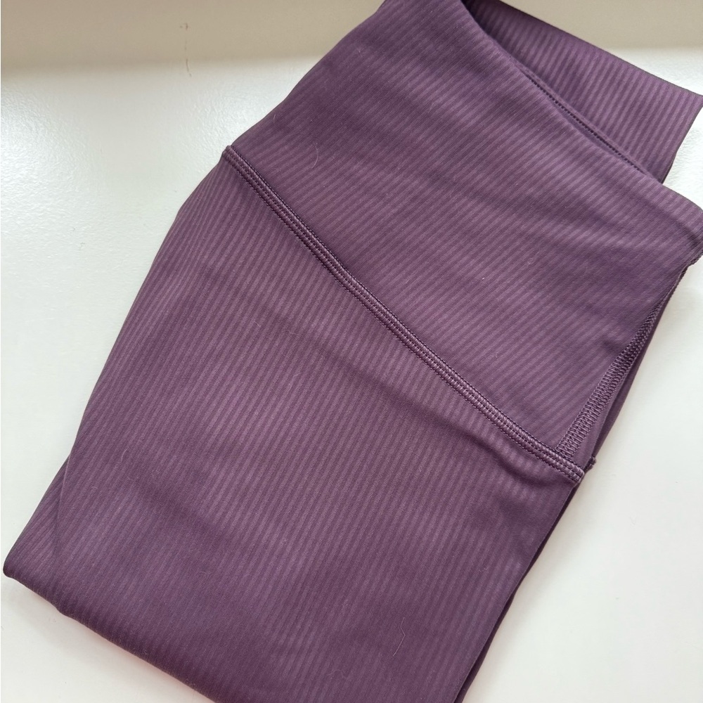 Lululemon wunder train Ribbed Leggings